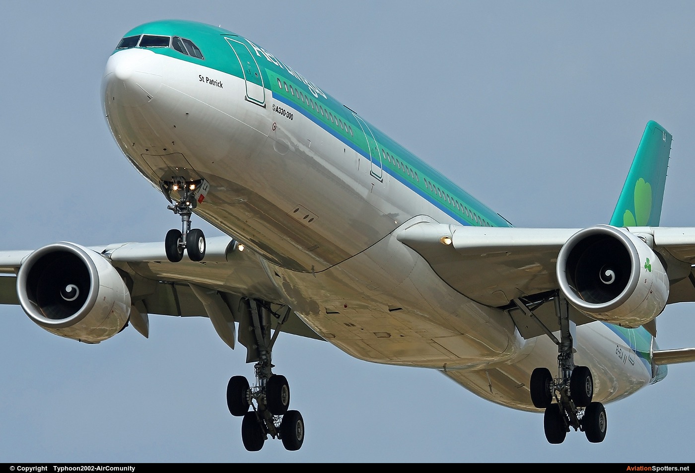 Aer Lingus  -  A330-300  (EI-ELA) By Typhoon2002-AirComunity (AirComunity)