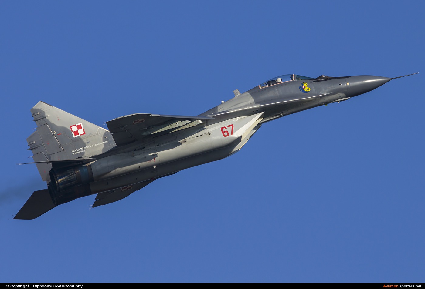 Poland - Air Force  -  MiG-29A  (67) By Typhoon2002-AirComunity (AirComunity)