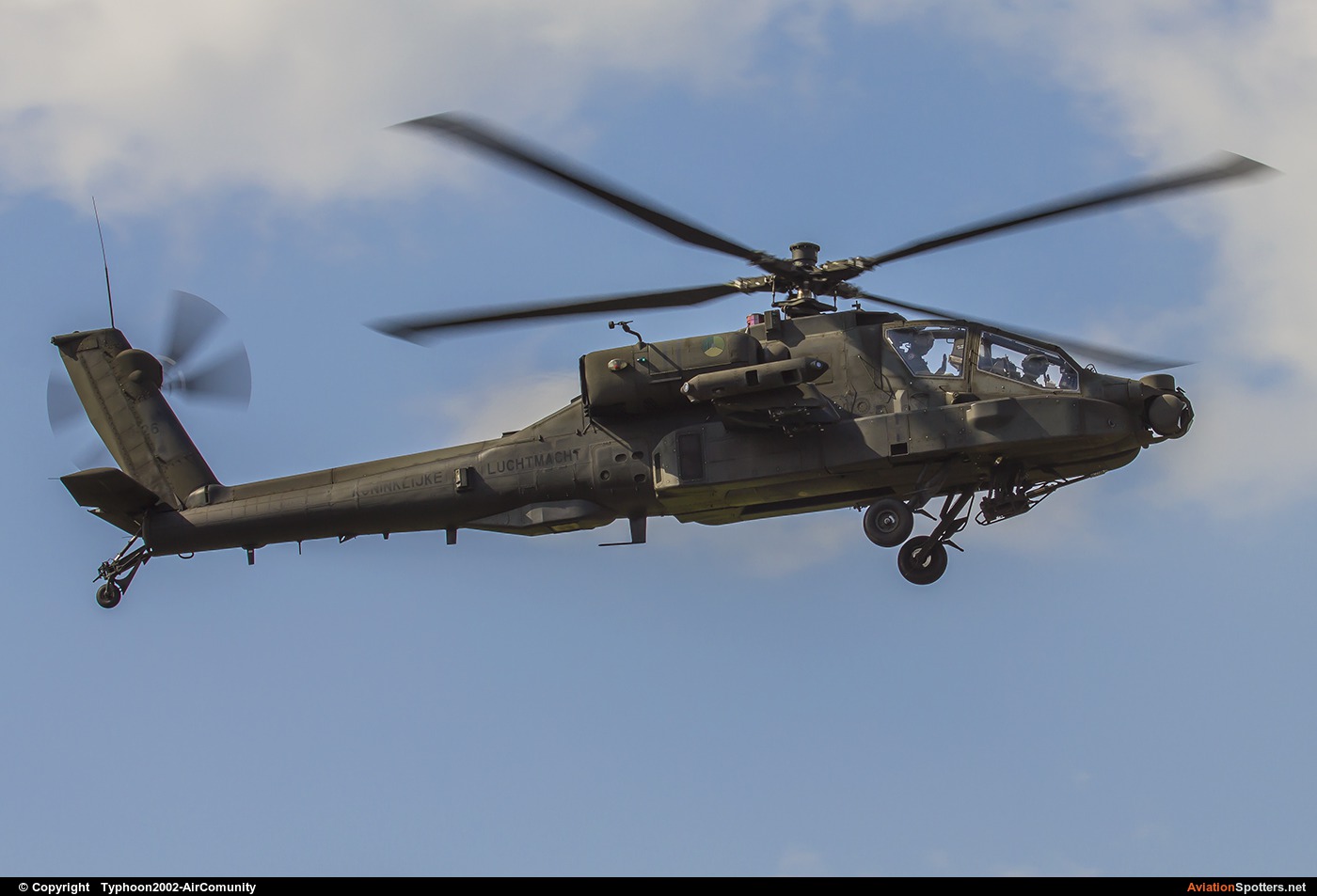 Netherlands - Air Force  -  AH-64D Apache Longbow  (Q-26) By Typhoon2002-AirComunity (AirComunity)