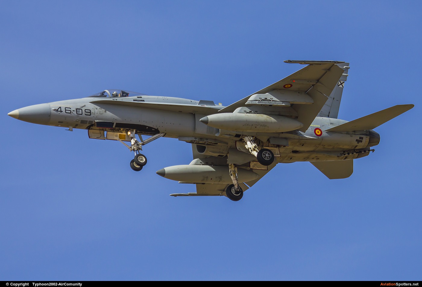 Spain - Air Force  -  EF-18A Hornet  (C.15-81) By Typhoon2002-AirComunity (AirComunity)