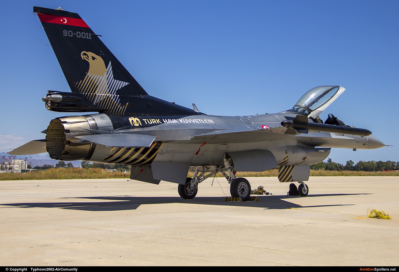 Turkey - Air Force  -  F-16C Fighting Falcon  (90-0011) By Typhoon2002-AirComunity (AirComunity)