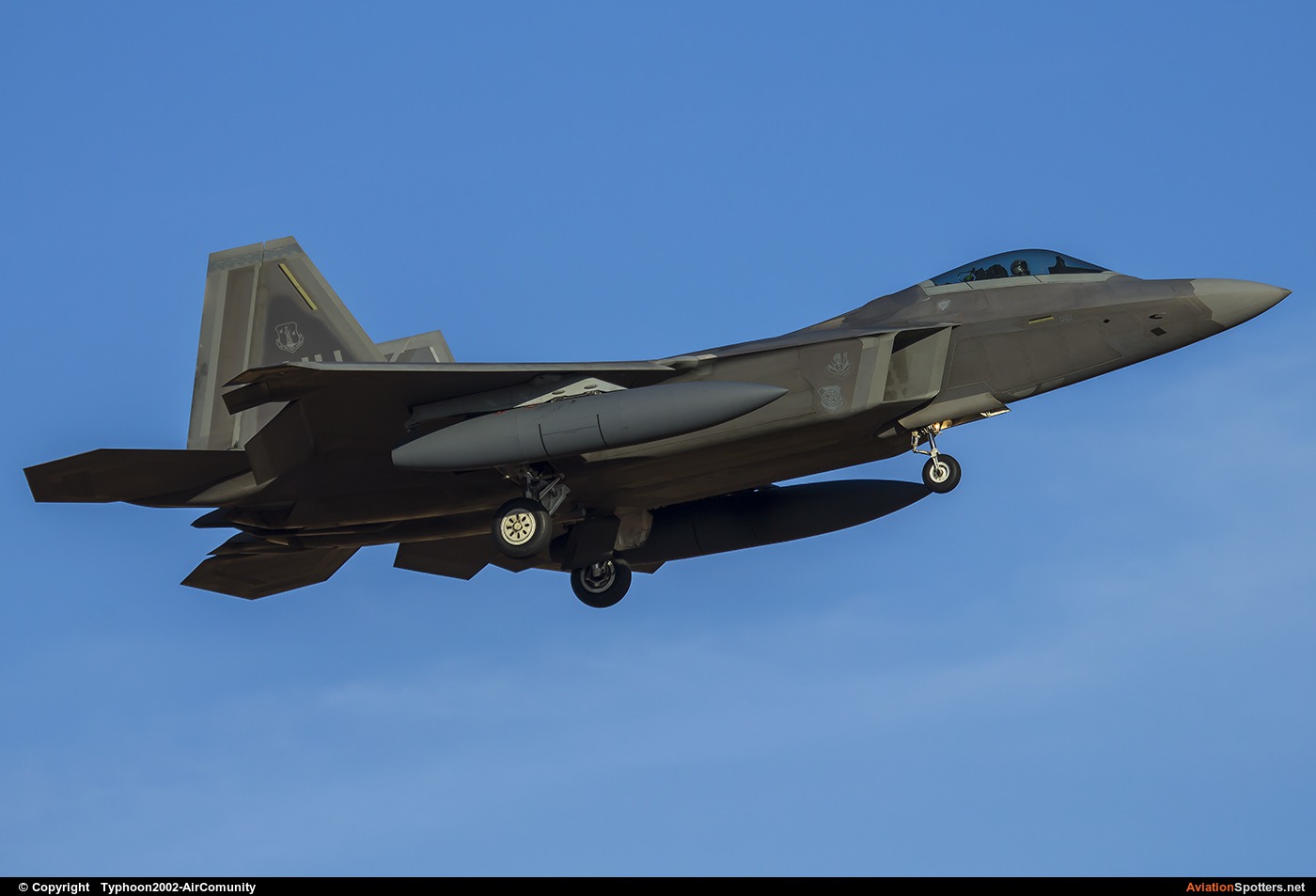 USA - Air Force  -  F-22A Raptor  (03-4061) By Typhoon2002-AirComunity (AirComunity)