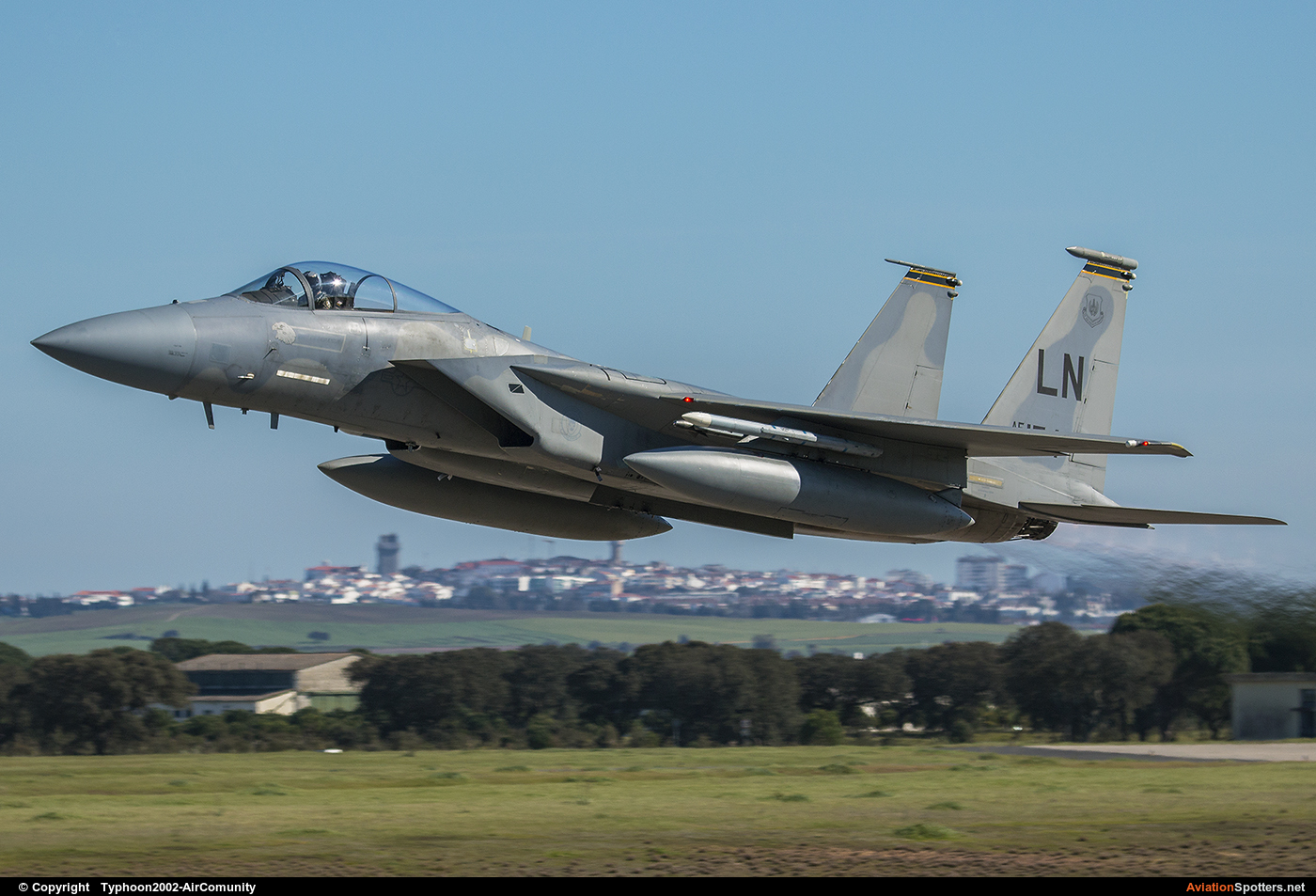 United States Air Force  -  F-15C Eagle  (86-0154) By Typhoon2002-AirComunity (AirComunity)