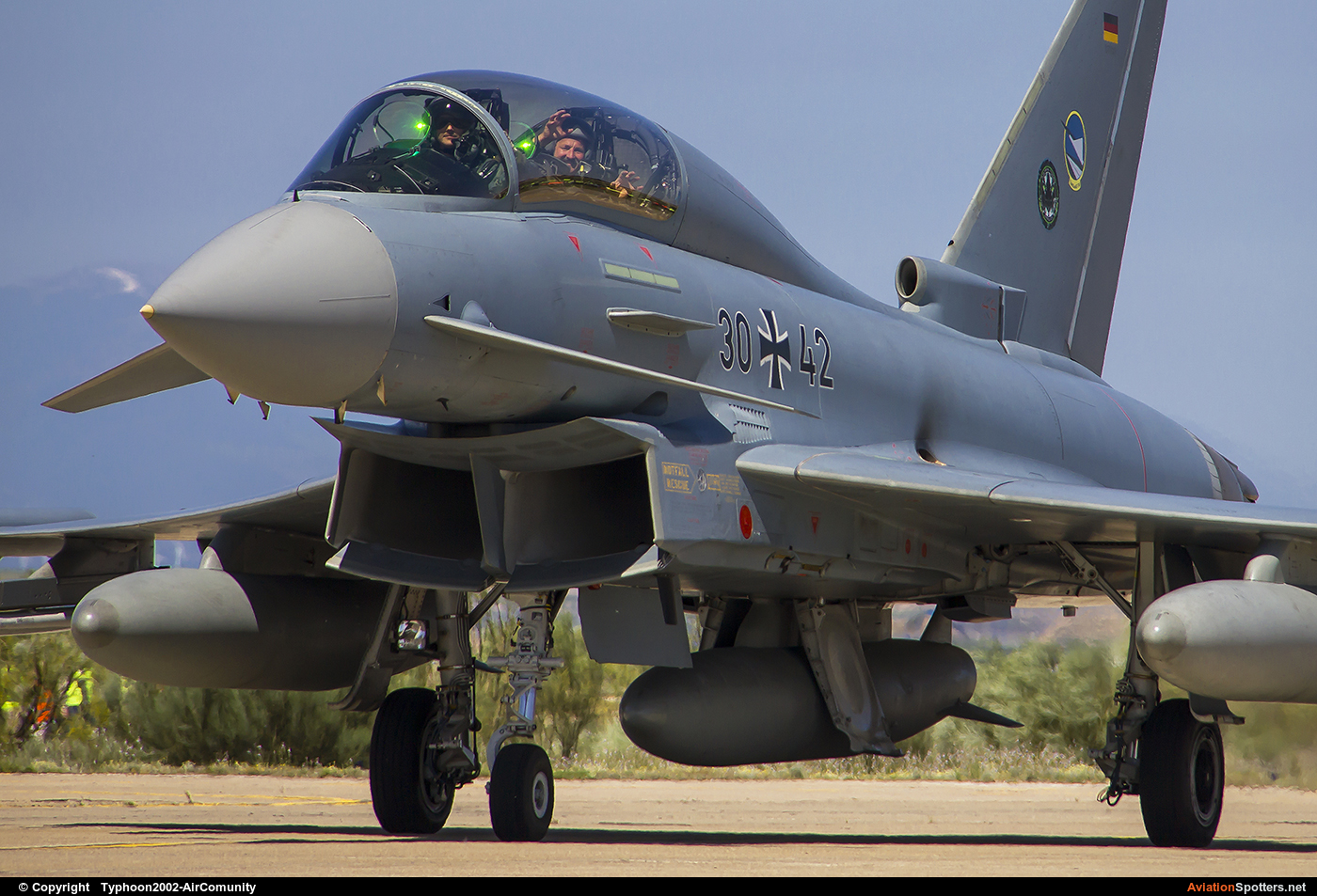 Germany - Air Force  -  EF-2000 Typhoon S  (30-42) By Typhoon2002-AirComunity (AirComunity)