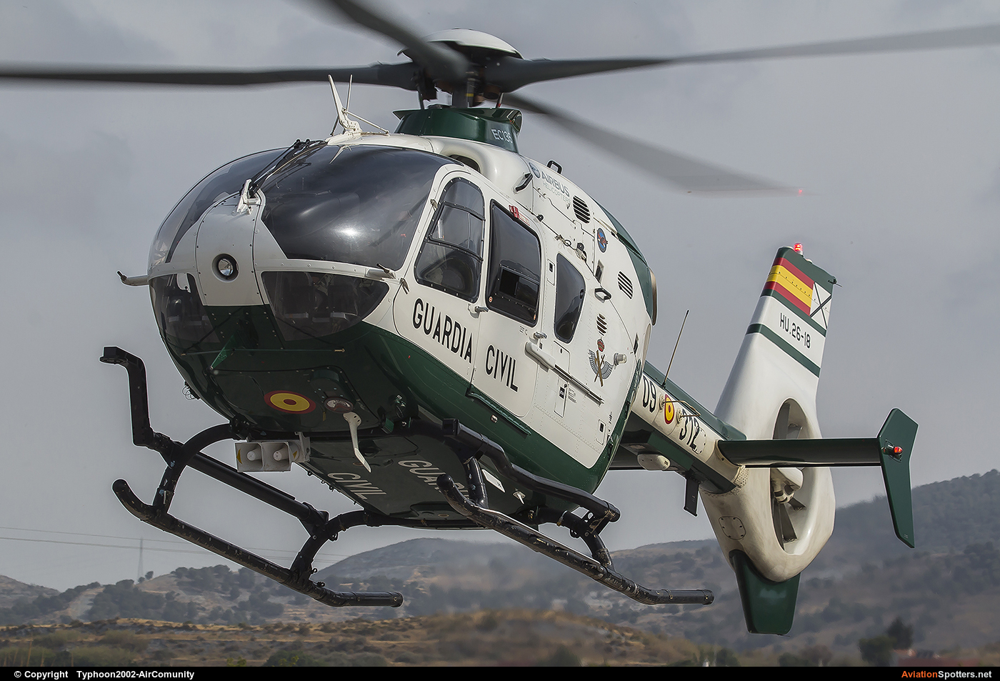 Spain - Guardia Civil  -  EC135 (all models)  (HU.26-18) By Typhoon2002-AirComunity (AirComunity)