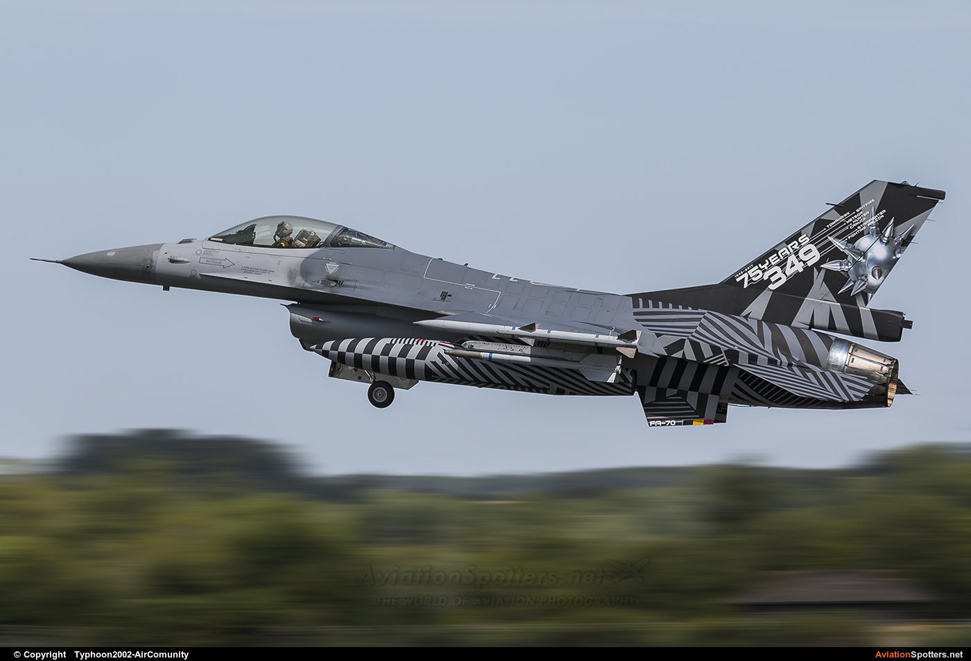 Belgium - Air Force  -  F-16AM Fighting Falcon  (FA-70) By Typhoon2002-AirComunity (AirComunity)