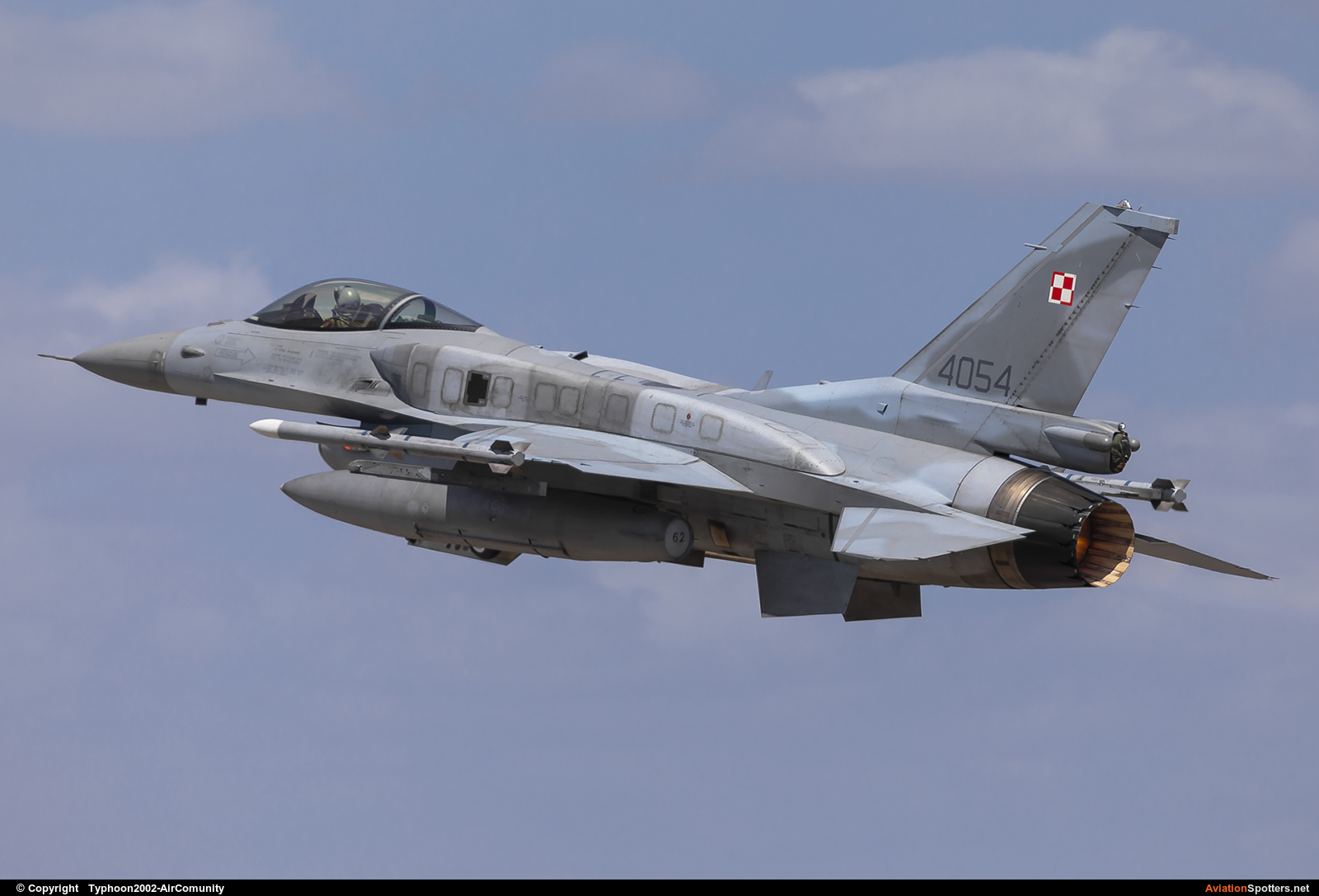Poland - Air Force  -  F-16C Block 52+ Fighting Falcon  (4054) By Typhoon2002-AirComunity (AirComunity)