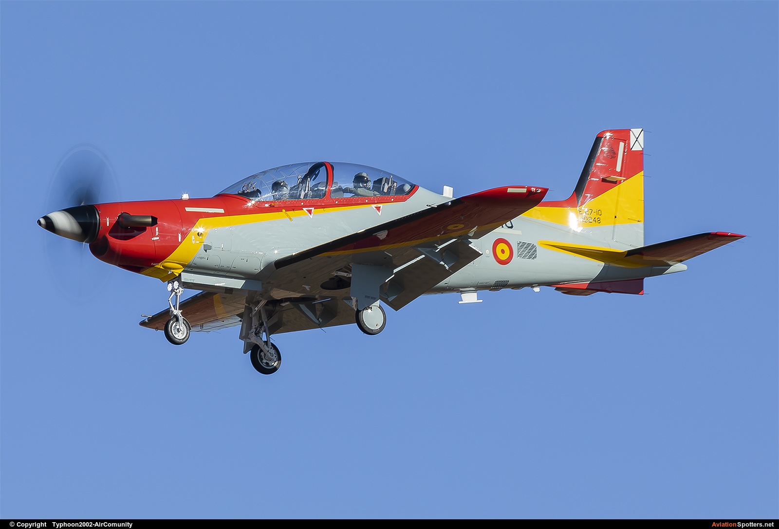 Spain - Air Force  -  PC-21  (E.27-10-10) By Typhoon2002-AirComunity (AirComunity)