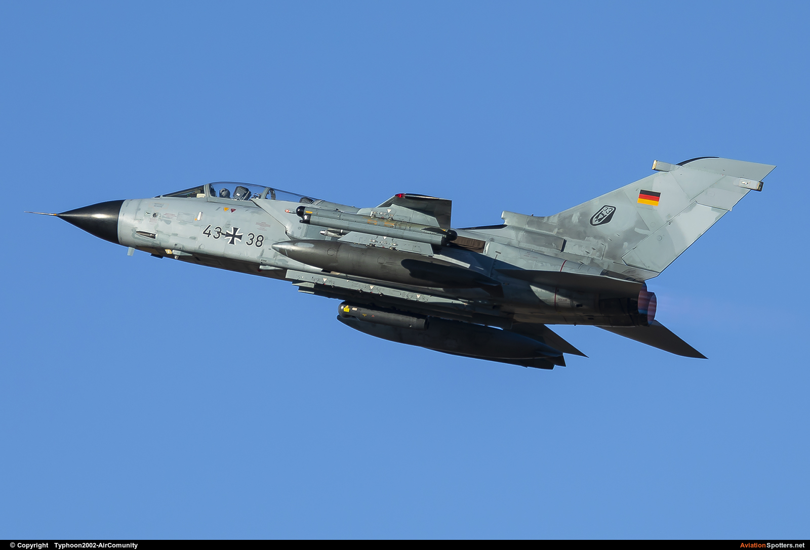 Germany - Air Force  -  Tornado - ECR  (43-38) By Typhoon2002-AirComunity (AirComunity)