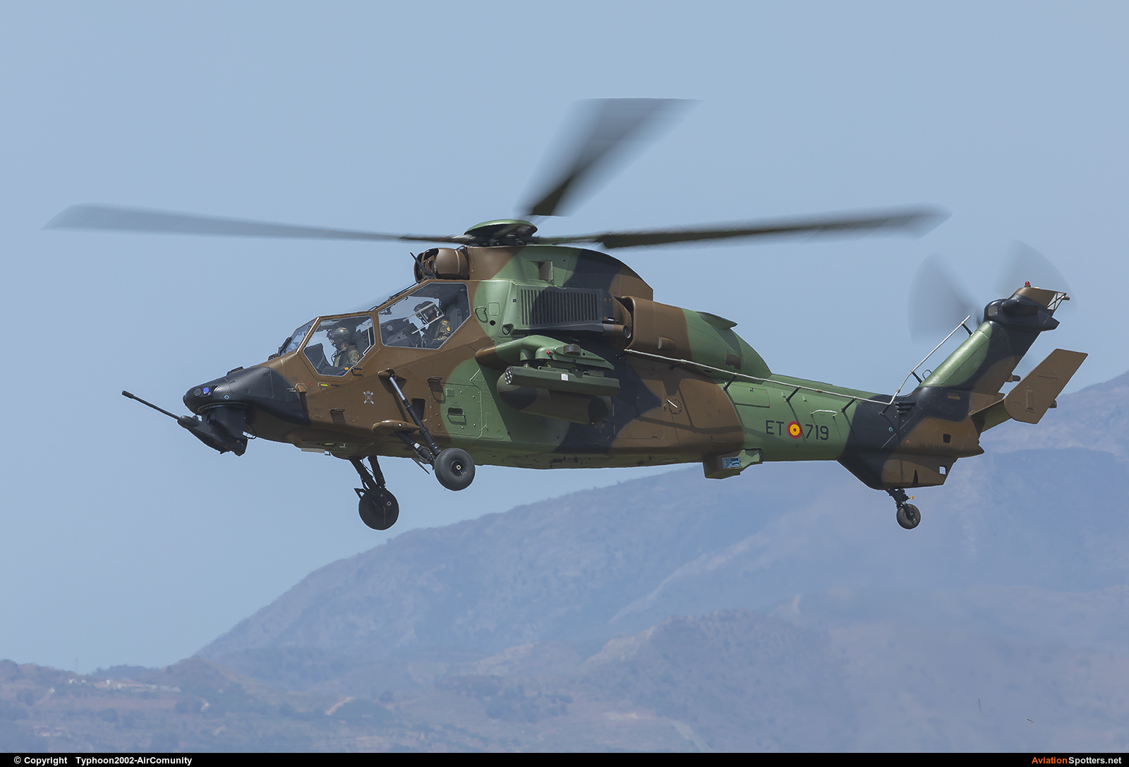 Spain - Army  -  EC665 Tiger  (HA.28-14) By Typhoon2002-AirComunity (AirComunity)