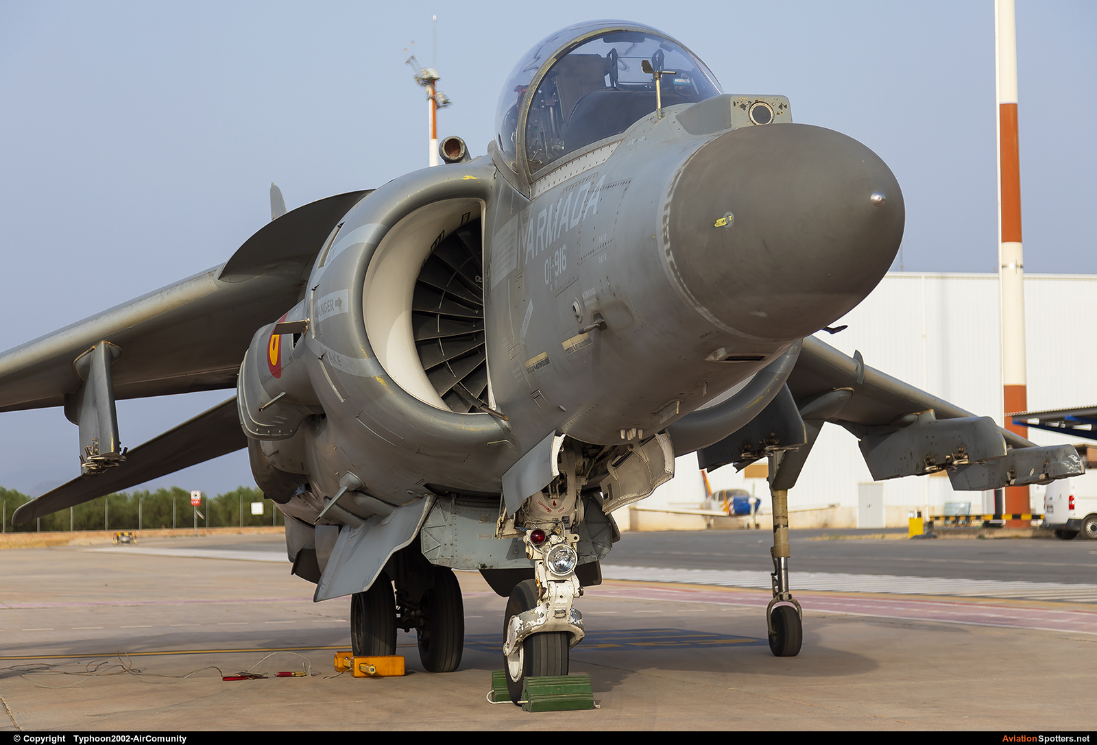 Spain - Navy  -  A-8 EAV-8B Harrier II  (VA.1B-16) By Typhoon2002-AirComunity (AirComunity)