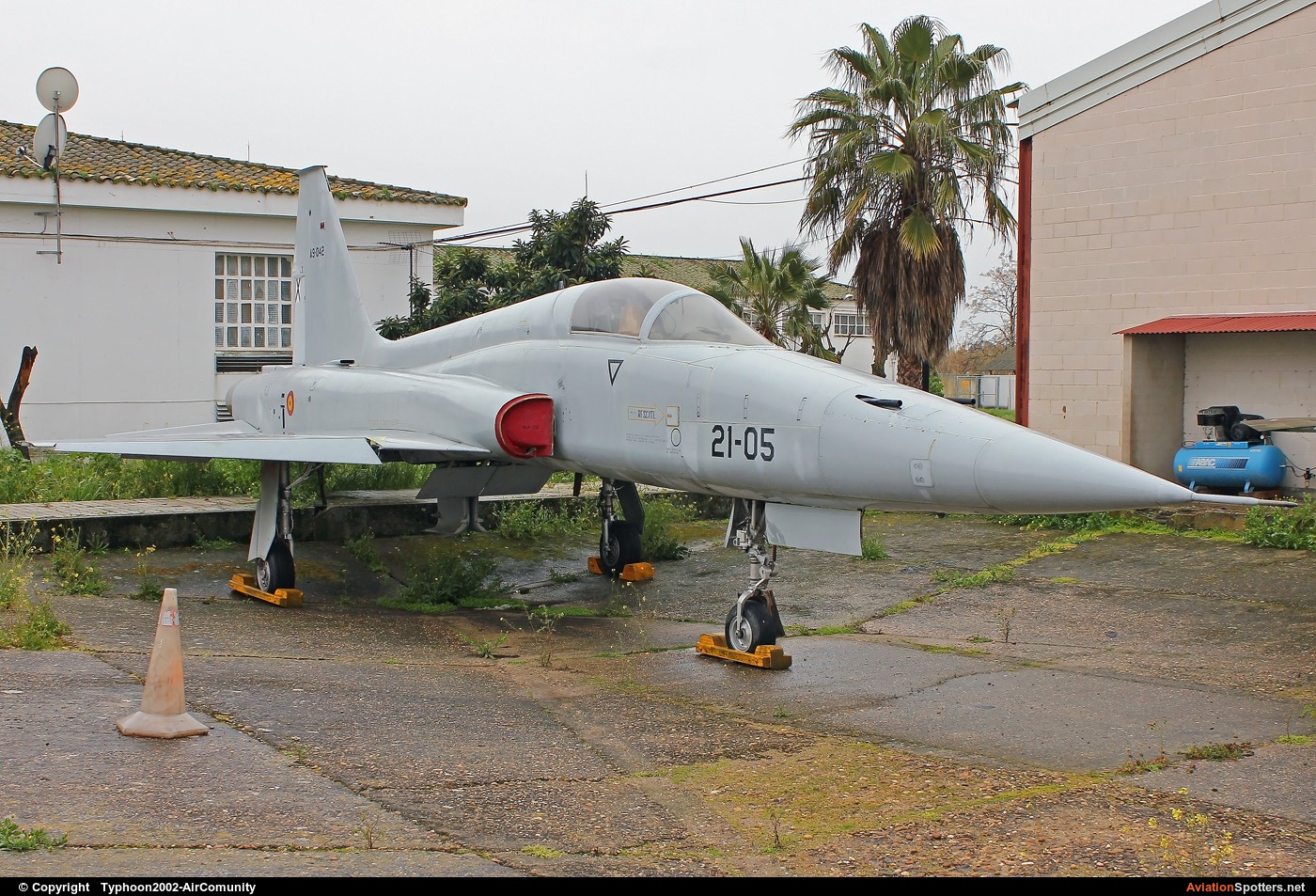 Spain - Air Force  -  F-5A Freedom Fighter  (A9-042) By Typhoon2002-AirComunity (AirComunity)