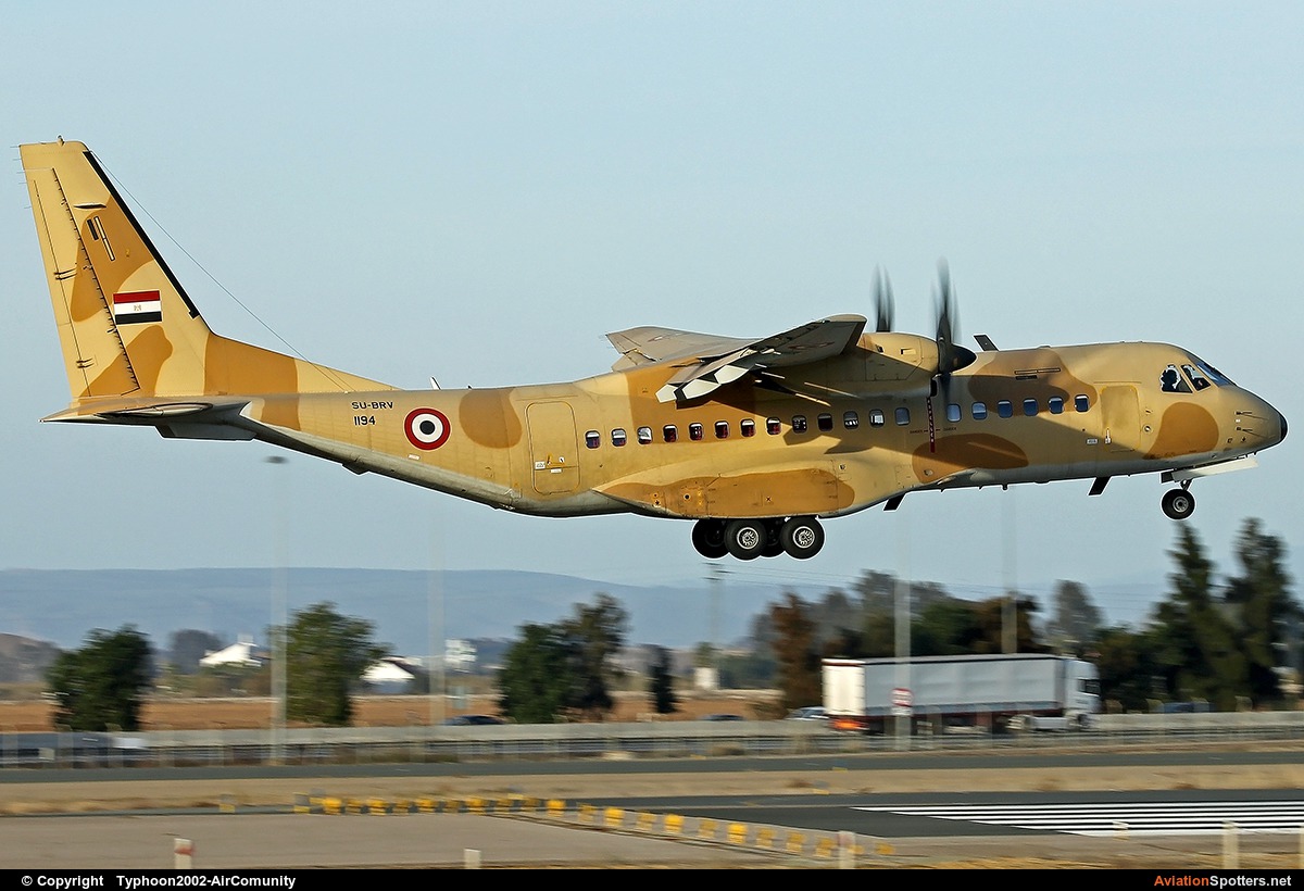 Egypt - Air Force  -  C-295M  (SU-BRV) By Typhoon2002-AirComunity (AirComunity)