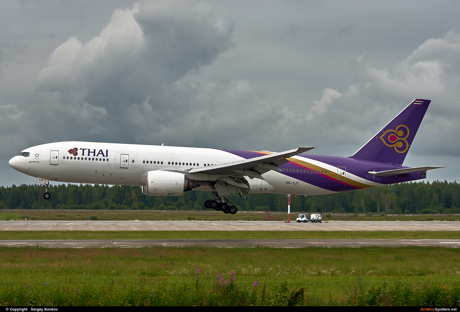Thai Airways  -  777-200ER  (HS-TJT) By Sergey Konkov (Сергей Коньков)