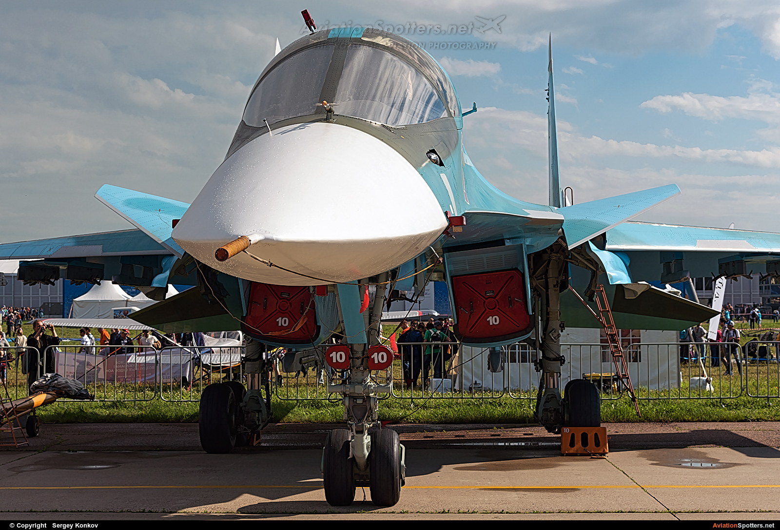 Russia - Air Force  -  Su-34  ( RF-95801) By Sergey Konkov (Сергей Коньков)