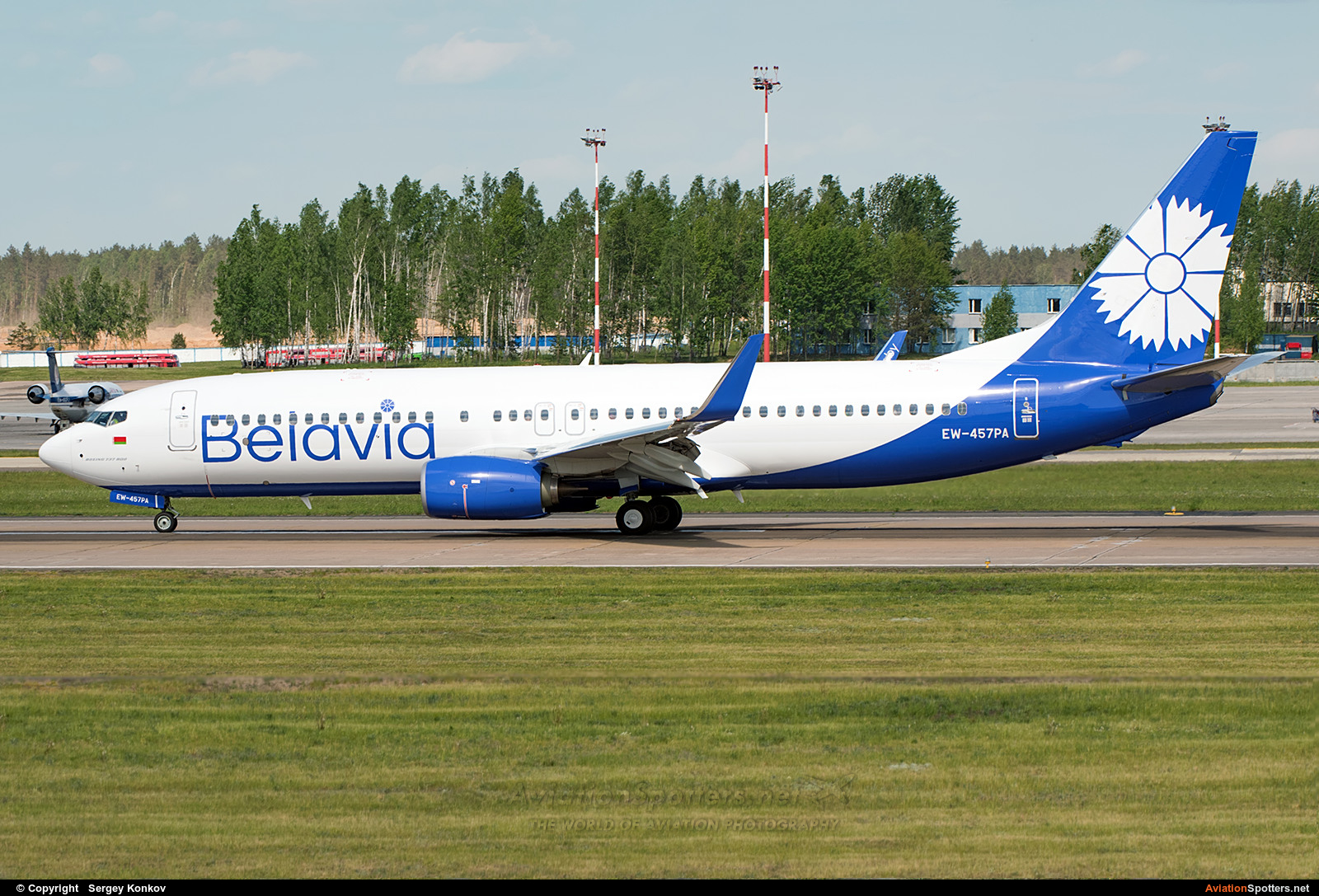 Belavia  -  737-800  (EW-457PA) By Sergey Konkov (Сергей Коньков)