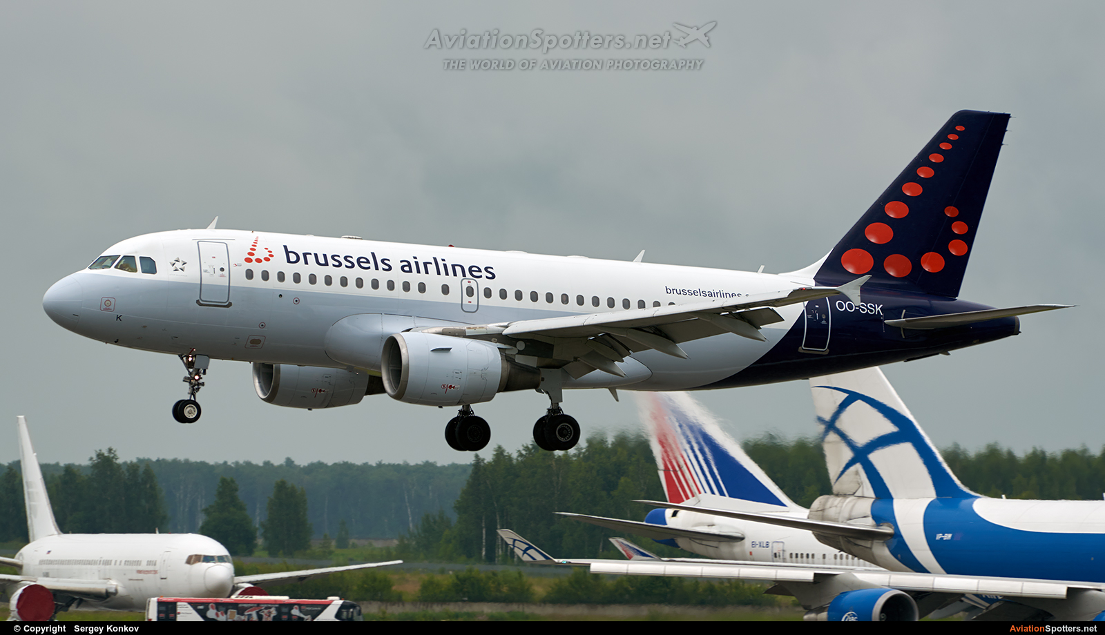 Brussels Airlines  -  A319  (OO-SSR) By Sergey Konkov (Сергей Коньков)