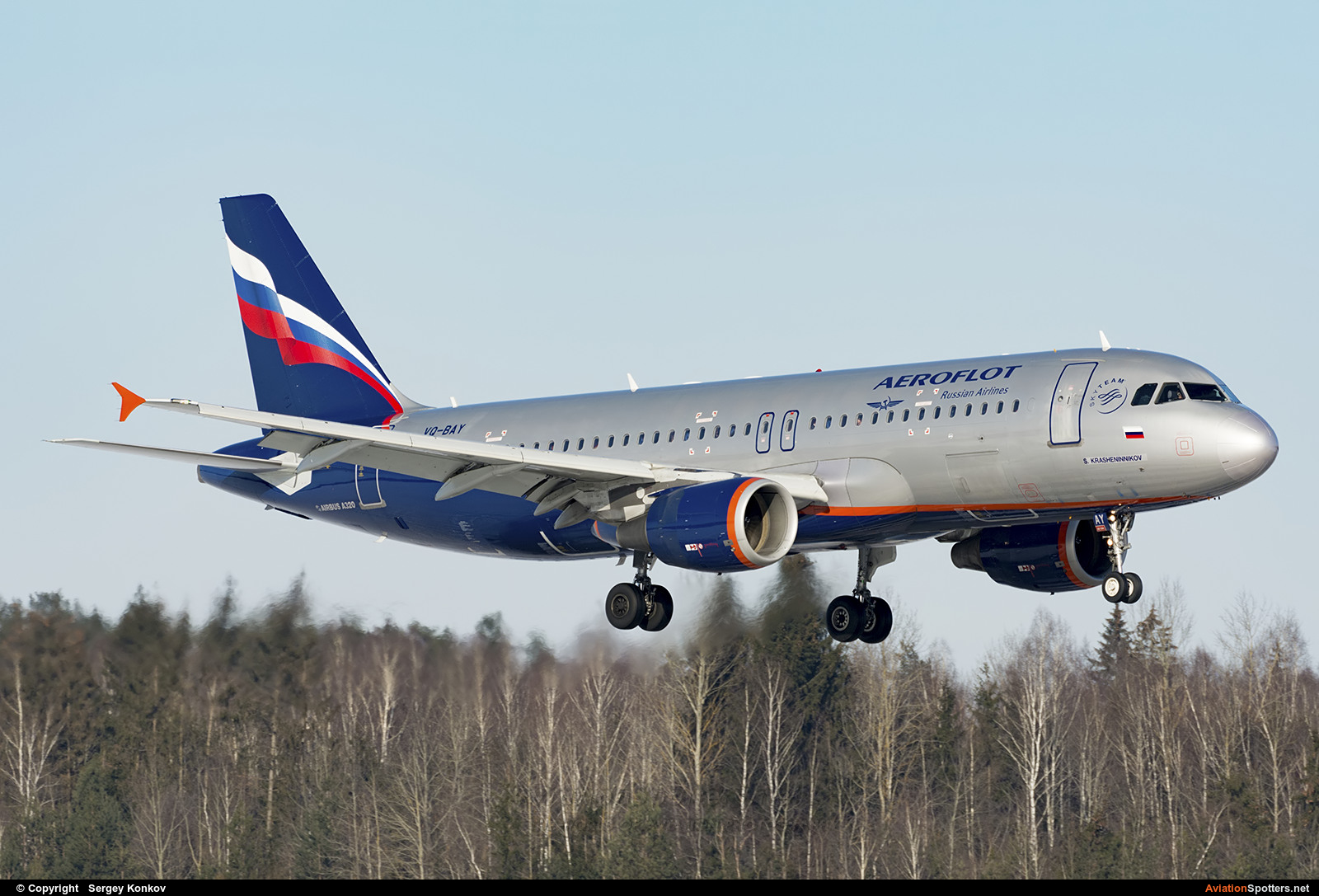 Aeroflot  -  A320-211  (VQ-BAY) By Sergey Konkov (Сергей Коньков)
