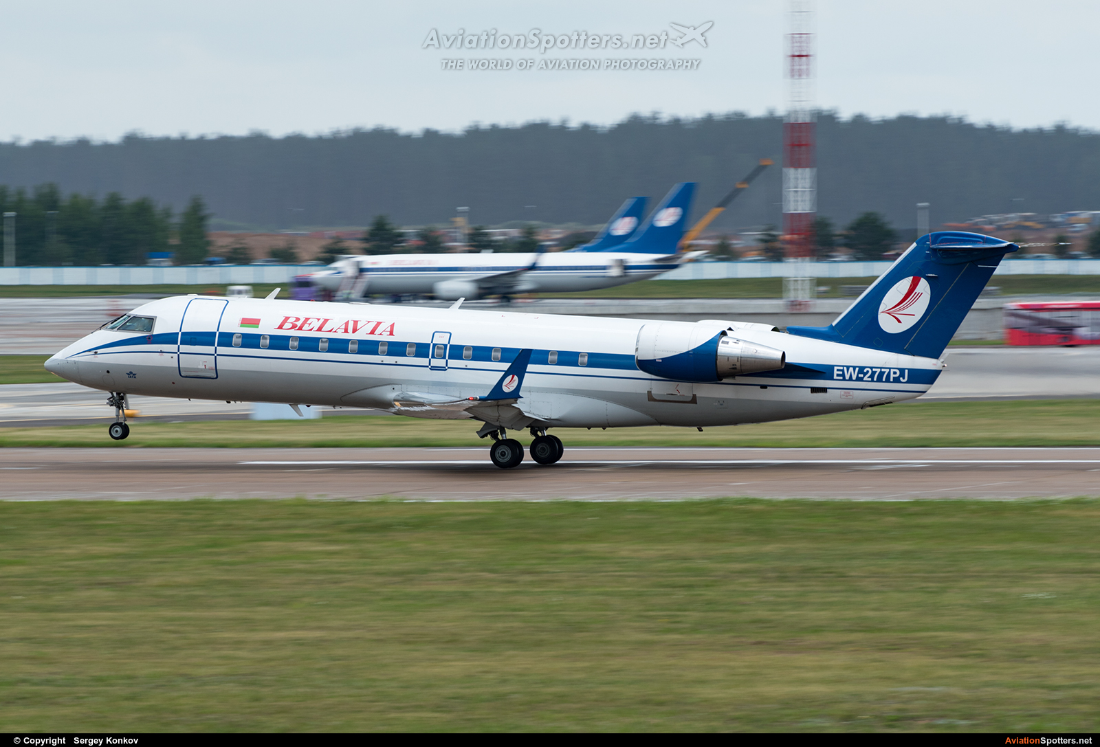 Belavia  -  CL-600 Regional Jet CRJ-200  (EW-277PJ) By Sergey Konkov (Сергей Коньков)