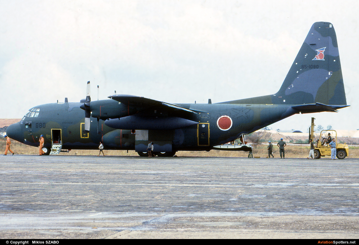 Japan - Air Self Defence Force  -  C-130H Hercules  (85-1080) By Miklos SZABO (mehesz)