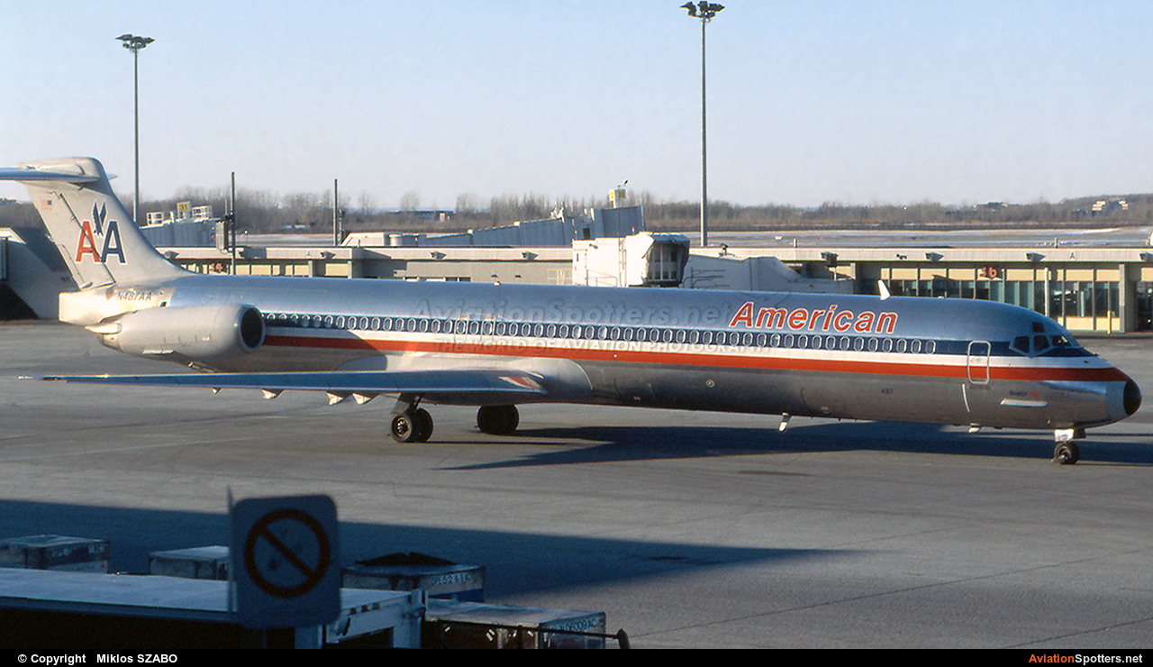 American Airlines  -  MD-82  (N467AA) By Miklos SZABO (mehesz)