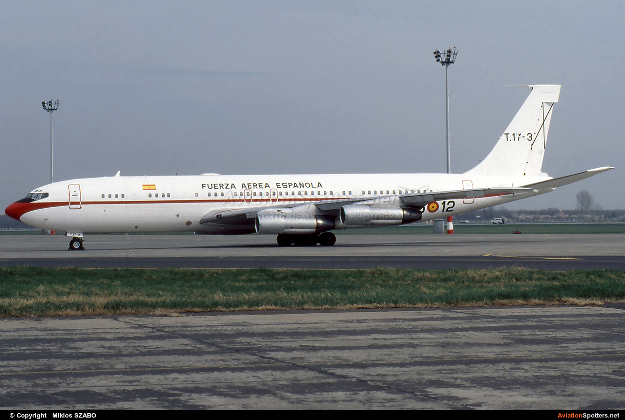 Spain - Air Force  -  707-300  (T.17-3) By Miklos SZABO (mehesz)