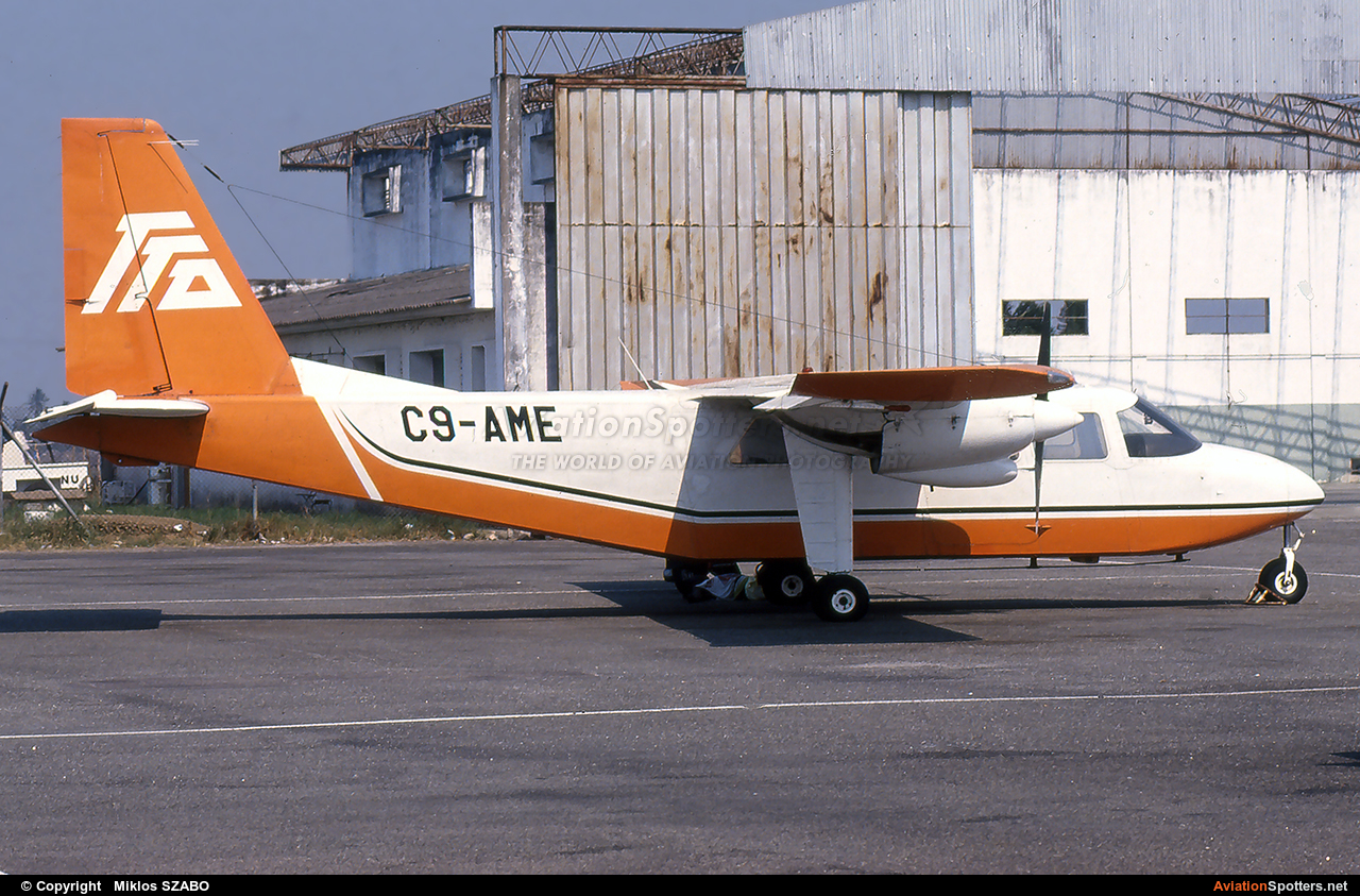   BN-2 Islander  (C2-AME) By Miklos SZABO (mehesz)