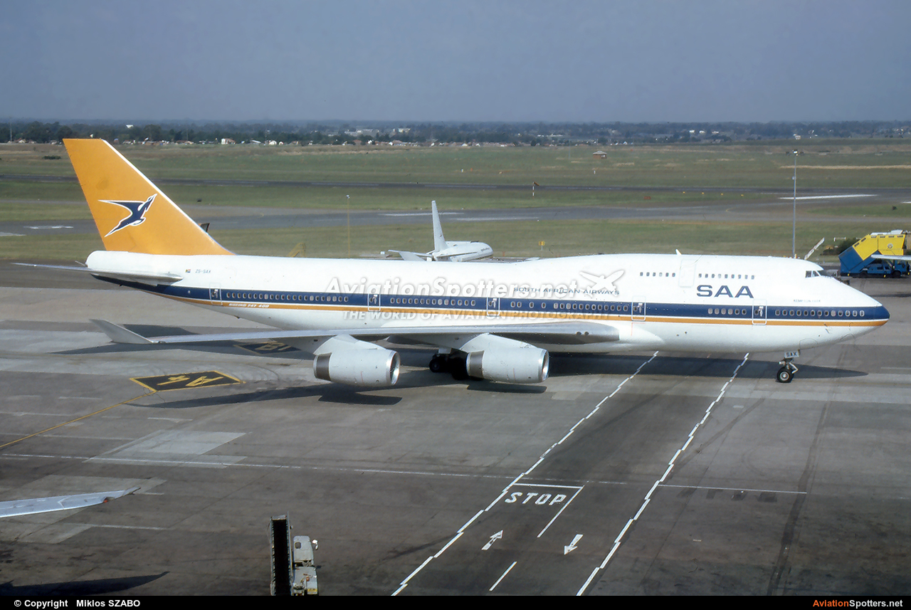 South African Airways  -  747-400  (ZS-SAX) By Miklos SZABO (mehesz)