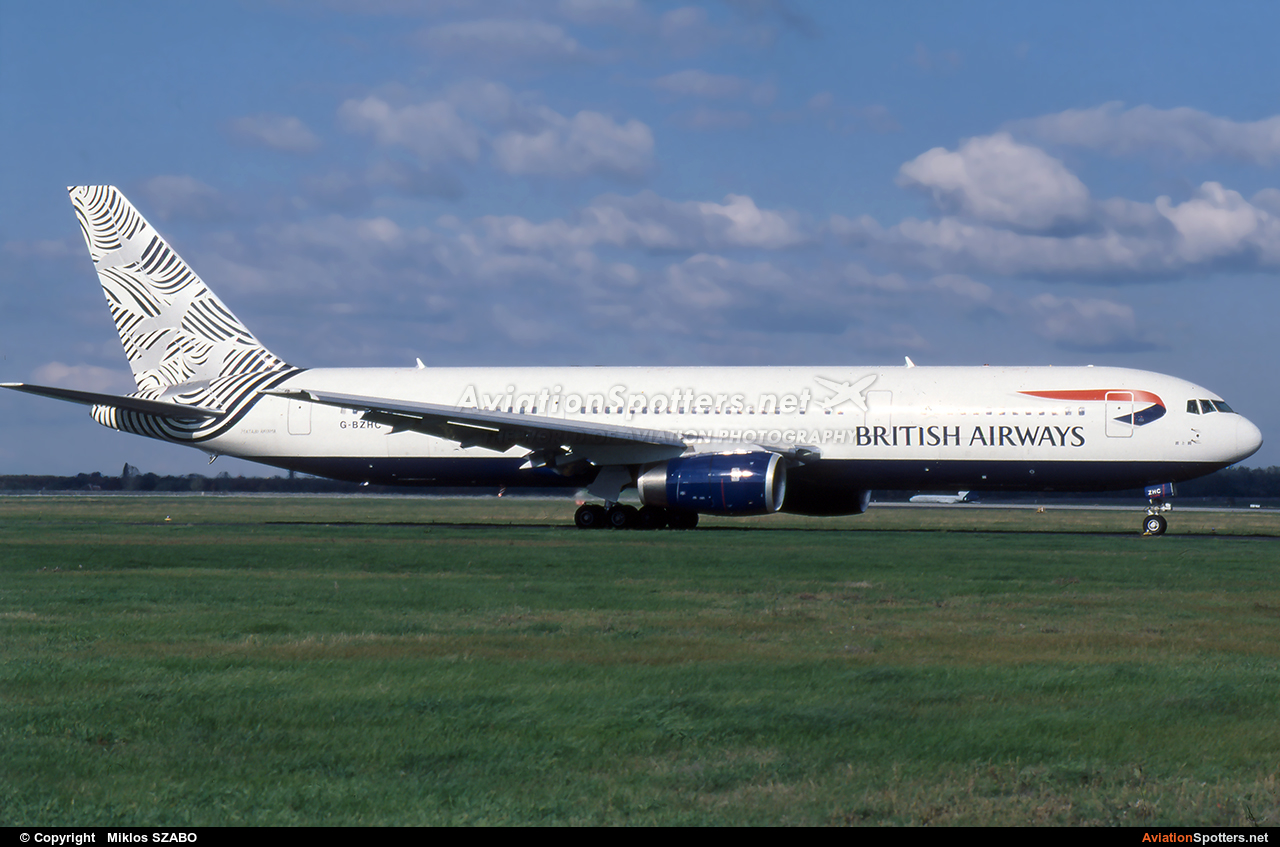 British Airways  -  767-300ER  (G-BZHC) By Miklos SZABO (mehesz)
