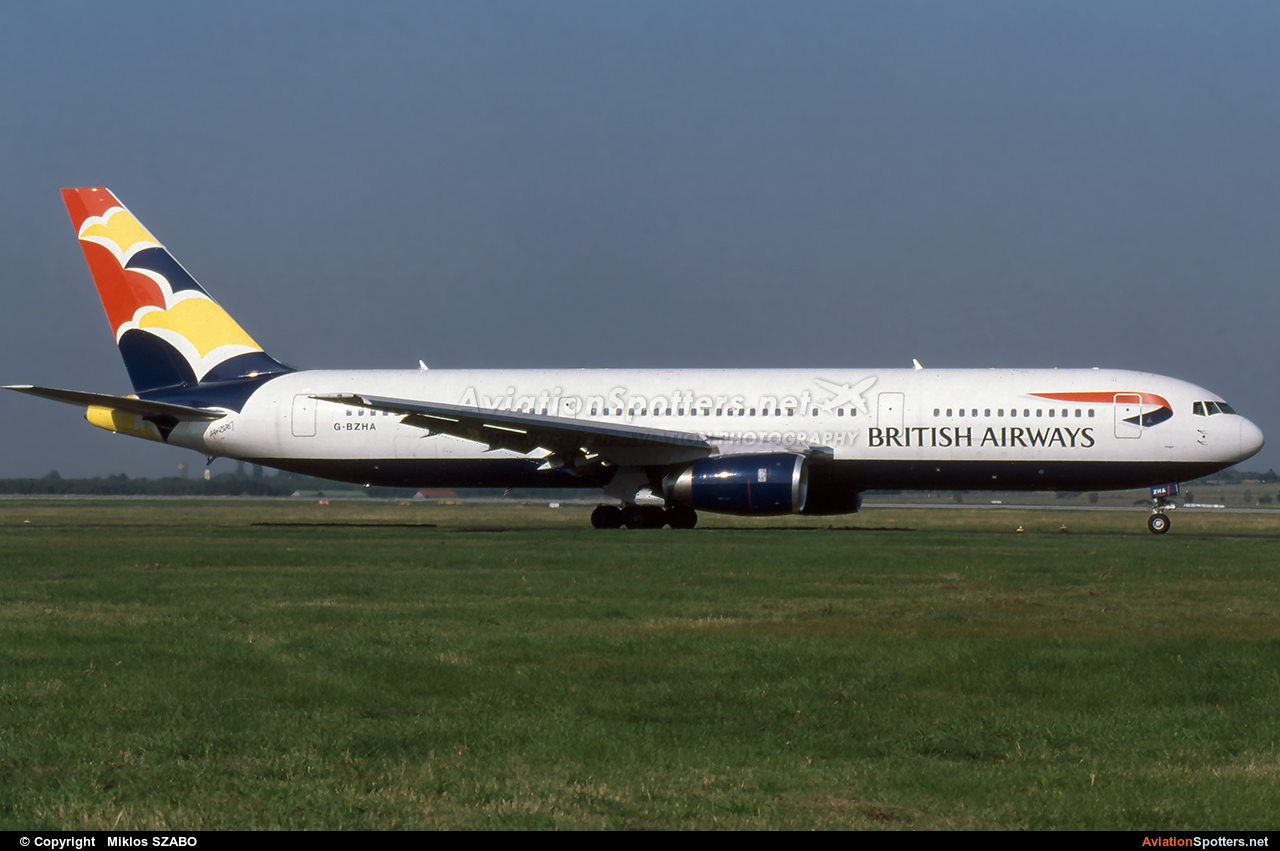 British Airways  -  767-300ER  (G-BZHA) By Miklos SZABO (mehesz)
