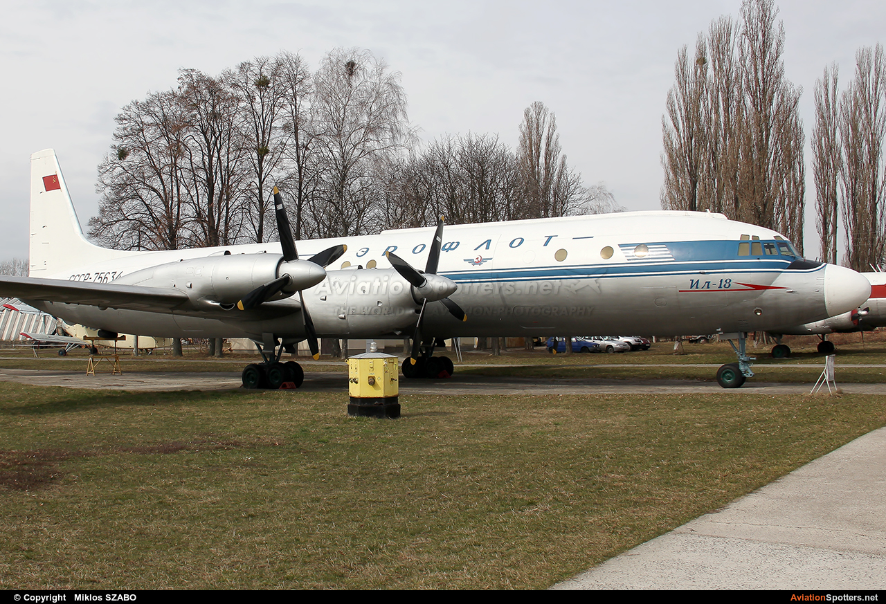 Aeroflot  -  Il-18 (all models)  (CCCP-75634) By Miklos SZABO (mehesz)