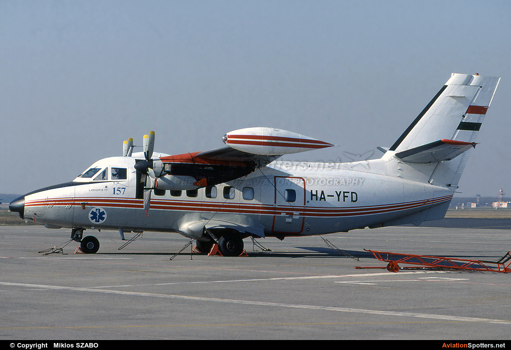   L-410UVP-E Turbolet  (HA-YFD) By Miklos SZABO (mehesz)