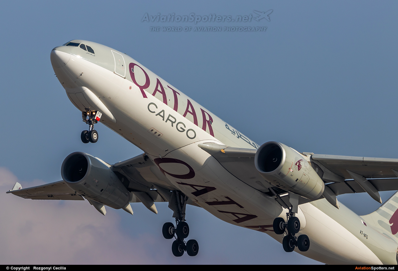 Qatar Airways Cargo  -  A330-200F  (A7-AFG) By Rozgonyi Cecília (Rozgonyi Cecília)
