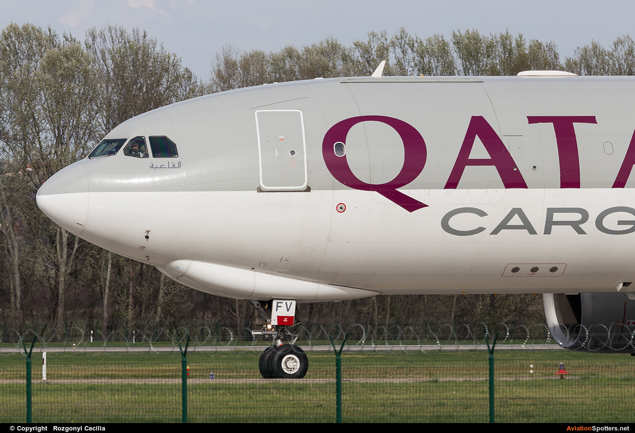 Qatar Airways Cargo  -  A330-243  (A7-AFV) By Rozgonyi Cecília (Rozgonyi Cecília)