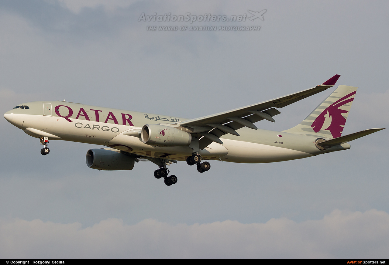 Qatar Airways  -  A330-200F  (A7-AFH) By Rozgonyi Cecília (Rozgonyi Cecília)