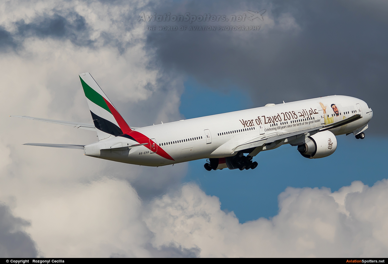 Emirates Airlines  -  777-300ER  (A6-EPP) By Rozgonyi Cecília (Rozgonyi Cecília)