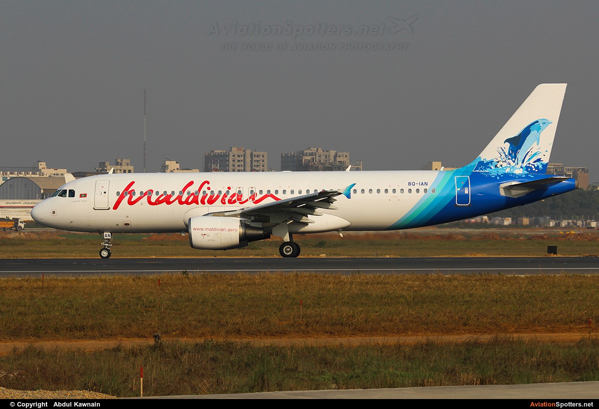 Maldivian  -  A320  (8Q-IAN) By Abdul Kawnain (kashif1504)