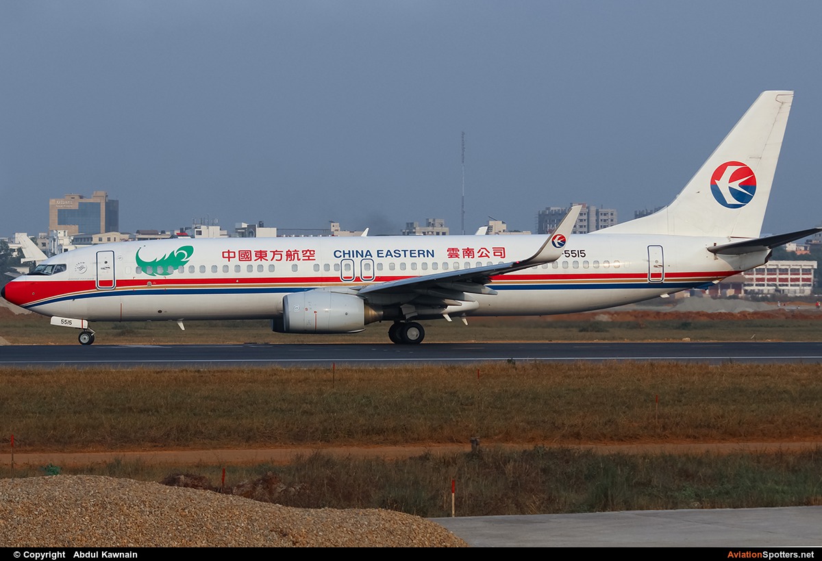 China Eastern Airlines  -  737-800  (B-5515) By Abdul Kawnain (kashif1504)