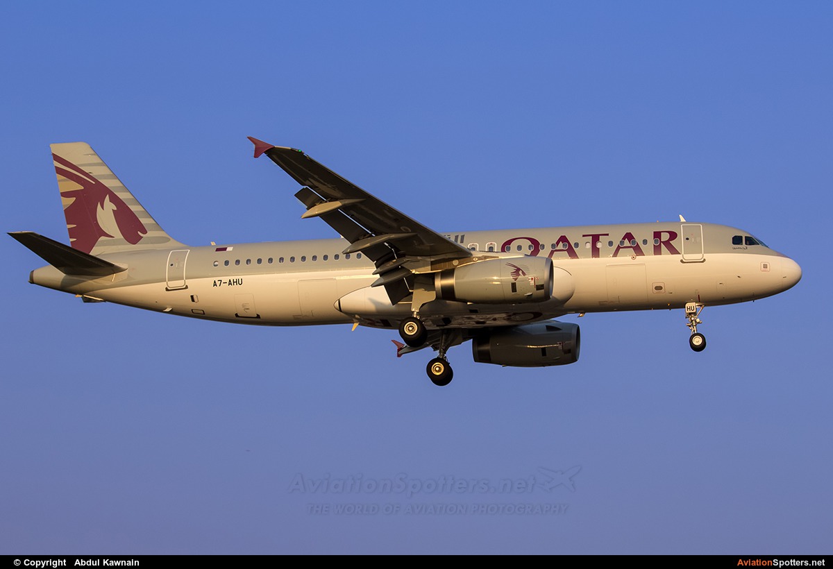 Qatar Airways  -  A320-232  (A7-AHU) By Abdul Kawnain (kashif1504)
