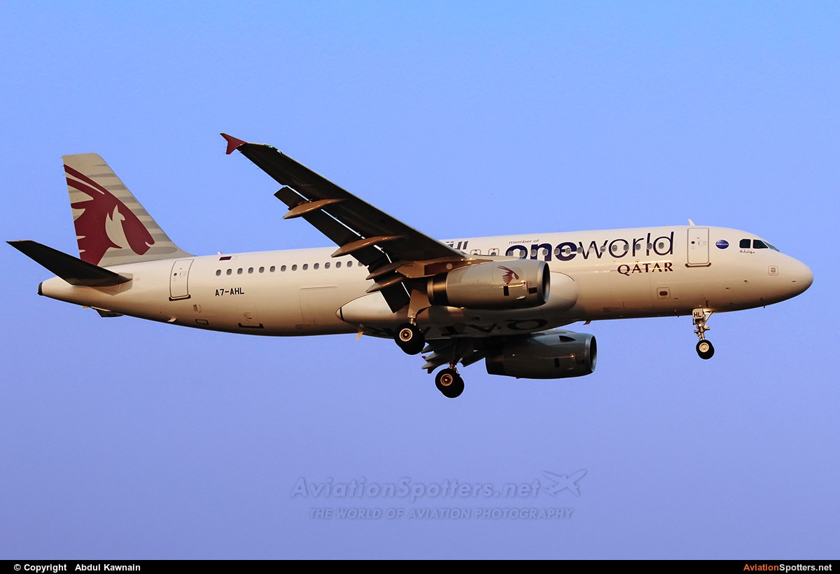Qatar Airways  -  A320  (A7-AHL) By Abdul Kawnain (kashif1504)