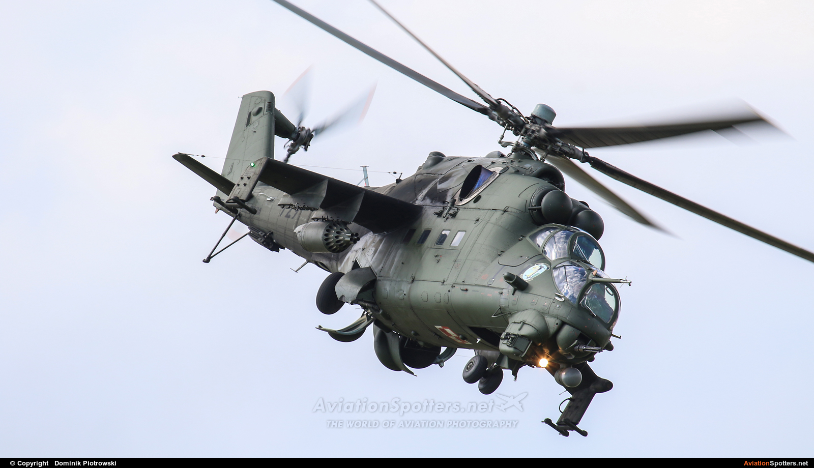 Poland - Air Force  -  Mi-24D  (729) By Dominik Piotrowski (Dominik Piotrowski)