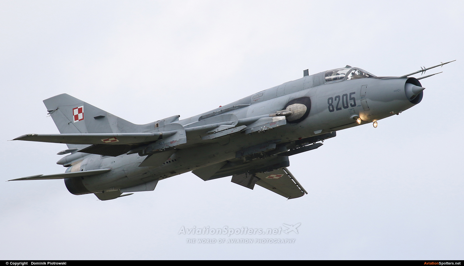 Poland - Air Force  -  Su-22M-4  (8205) By Dominik Piotrowski (Dominik Piotrowski)