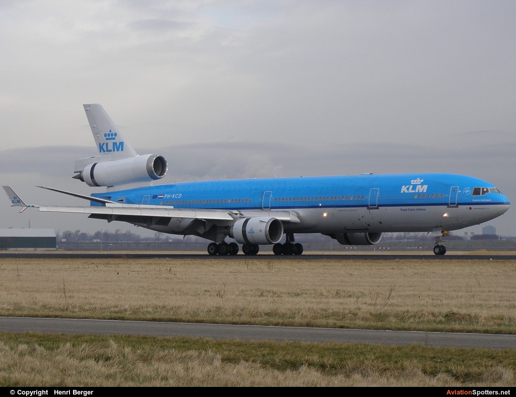 KLM  -  MD-11  (PH-KCD) By Henri Berger (HenriB)
