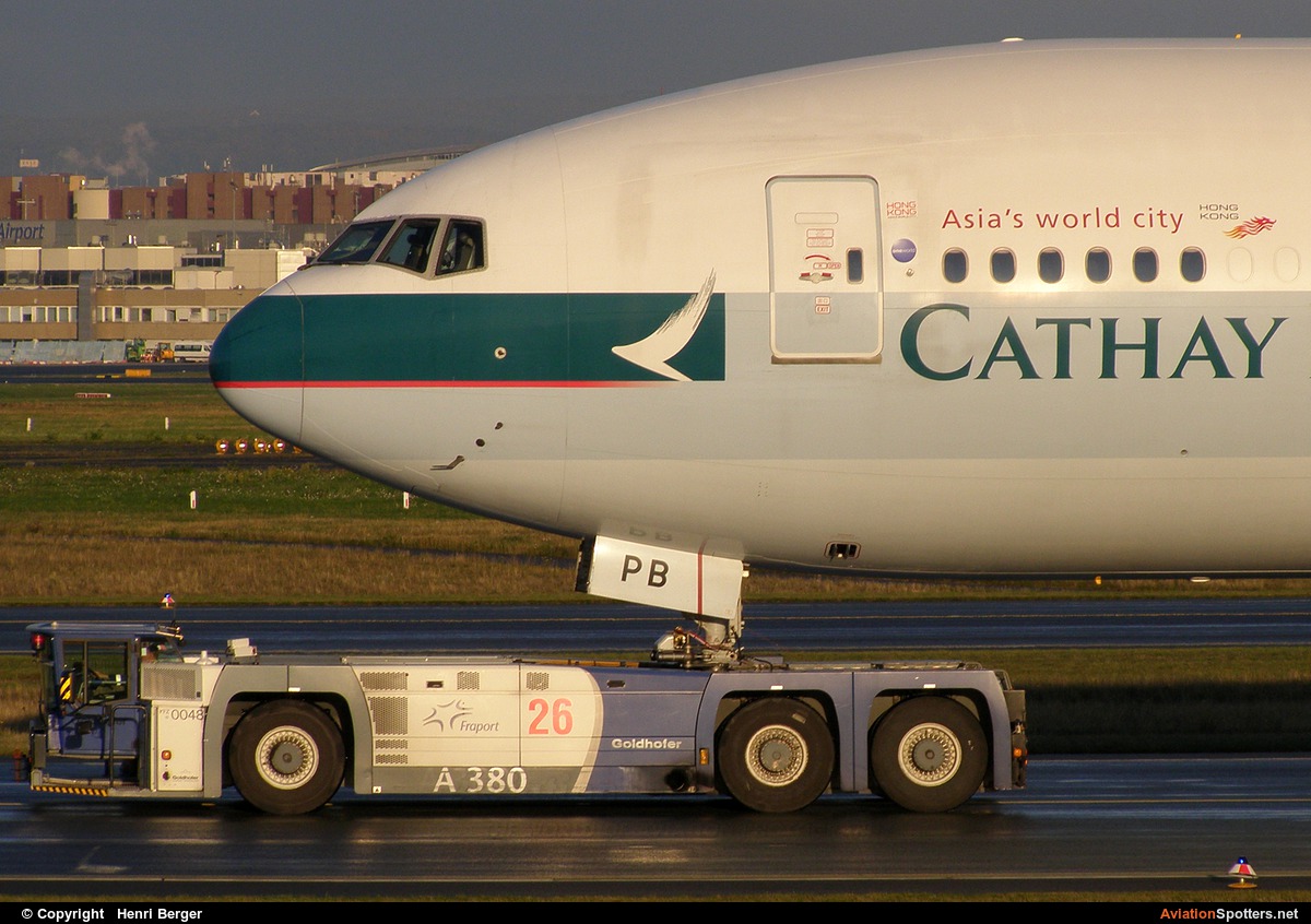 Cathay Pacific  -  777-300ER  (B-KPB ) By Henri Berger (HenriB)