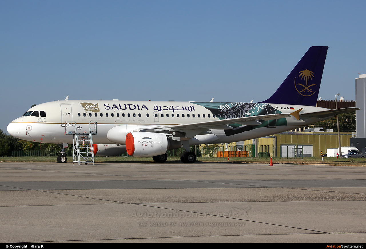 Saudi Arabian Airlines  -  A319-112  (D-ASPA) By Klara K (KKlara)