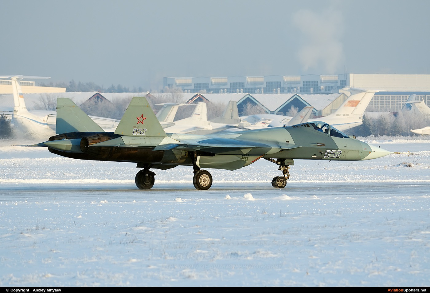 Russia - Air Force  -  T-50  (052) By Alexey Mityaev (Alexey Mityaev)