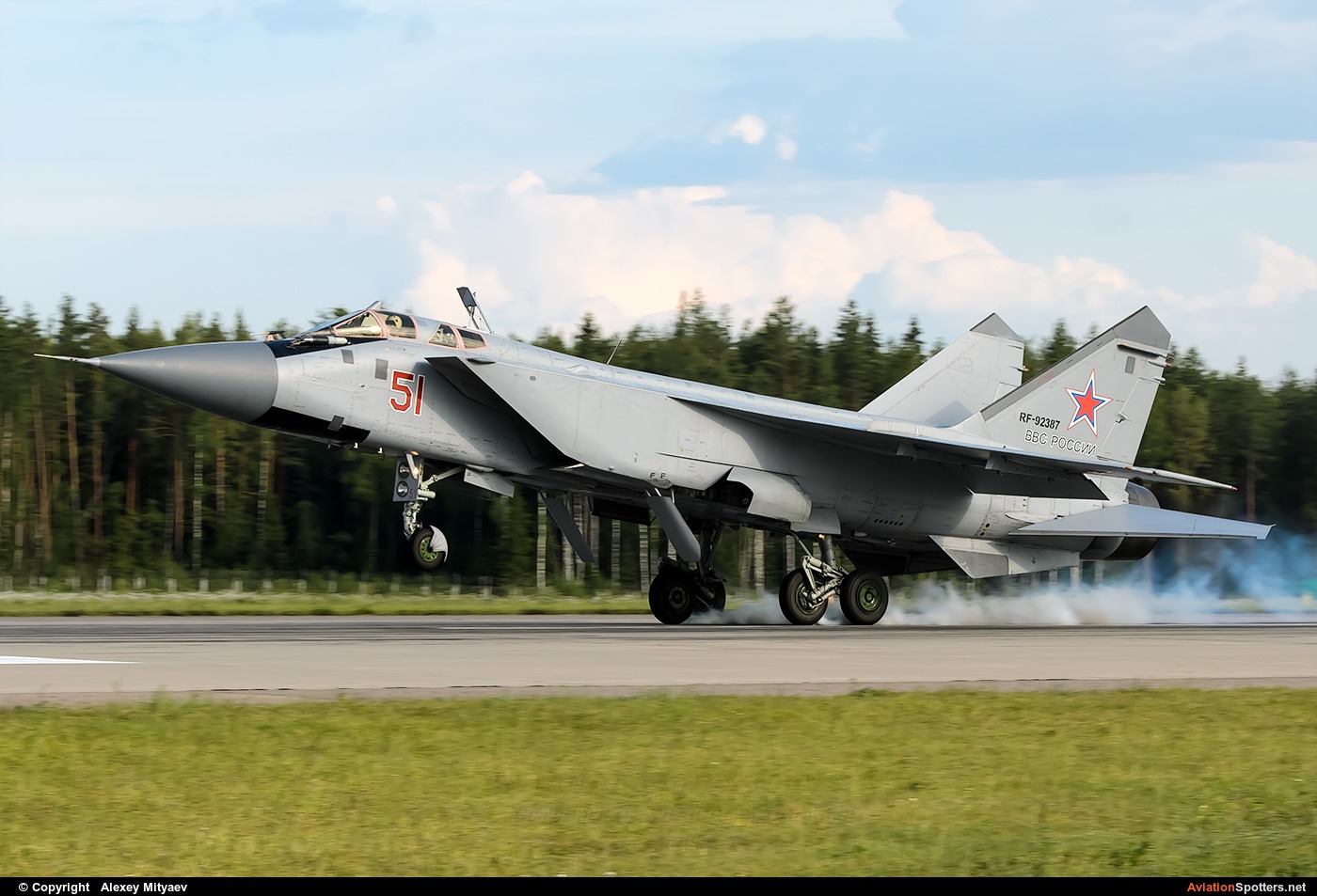 Russia - Air Force  -  MiG-31BM  (RF-92387) By Alexey Mityaev (Alexey Mityaev)