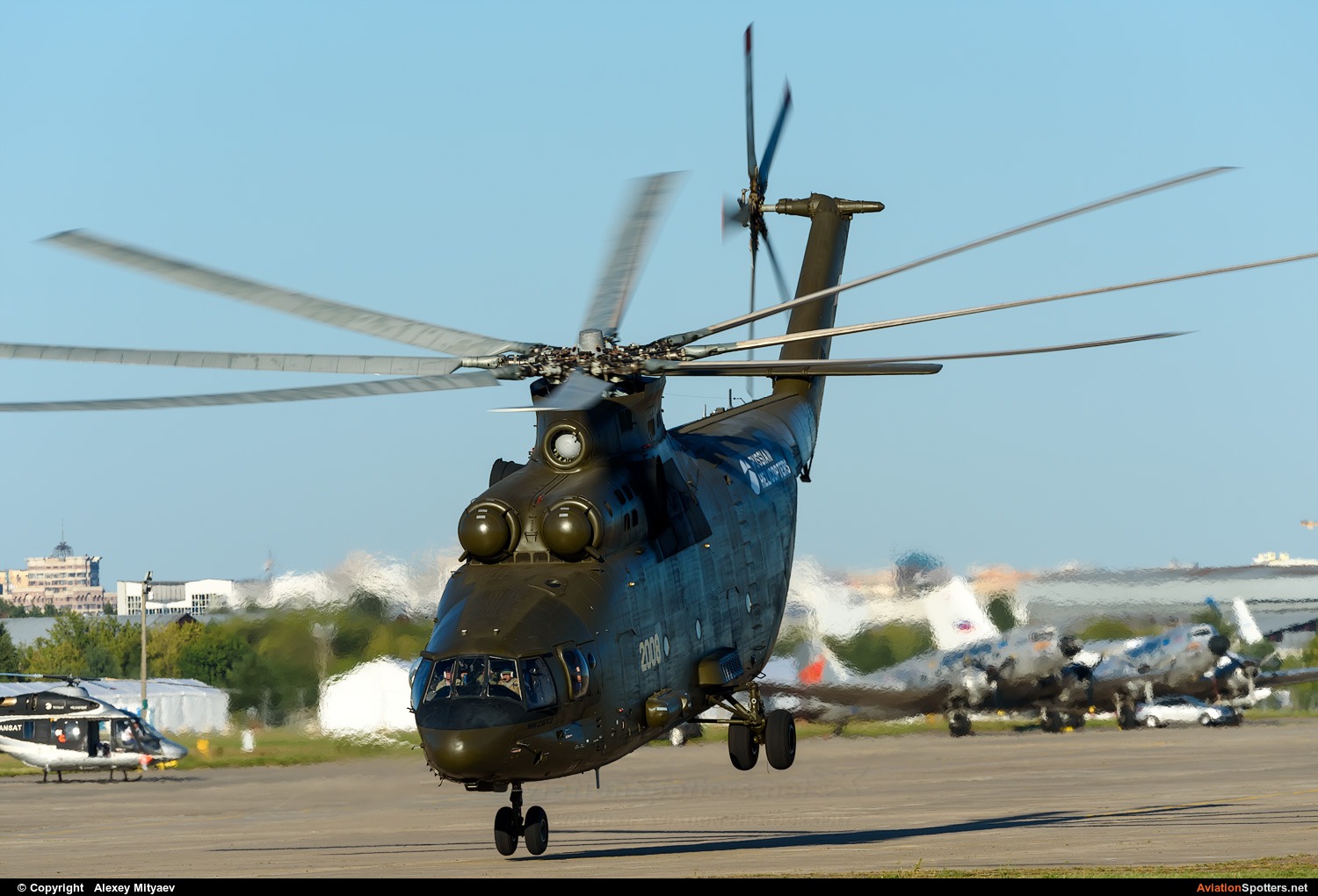 Mil Design Bureau  -  Mi-26T2. Halo  (901 WHITE) By Alexey Mityaev (Alexey Mityaev)
