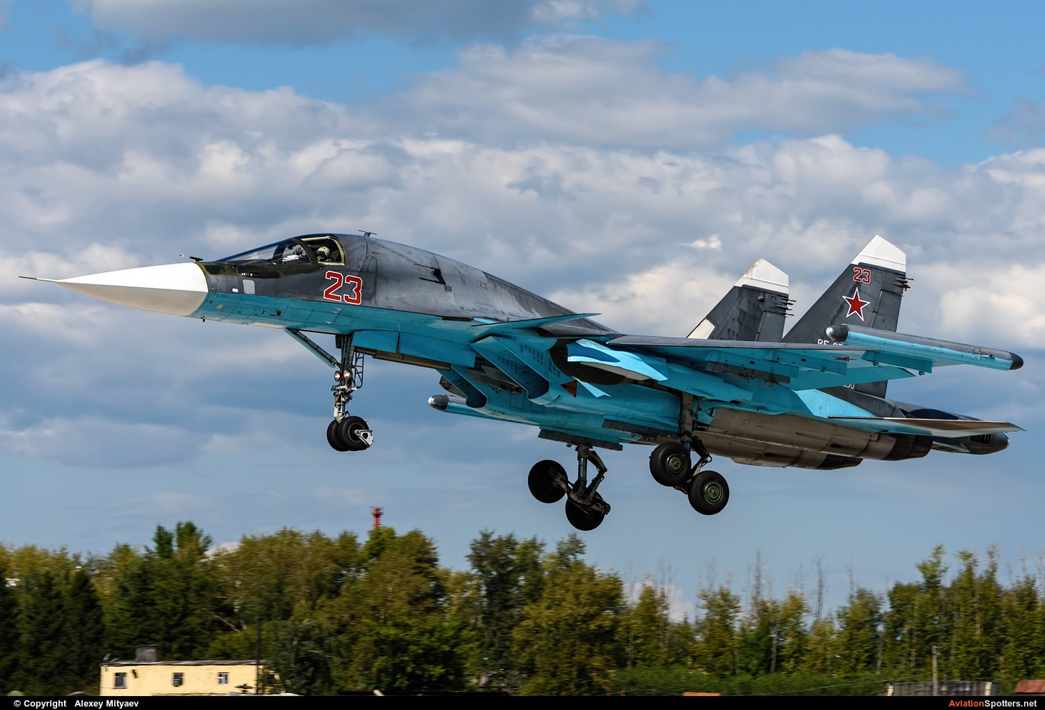 Russia - Air Force  -  Su-34  (RF-95810) By Alexey Mityaev (Alexey Mityaev)