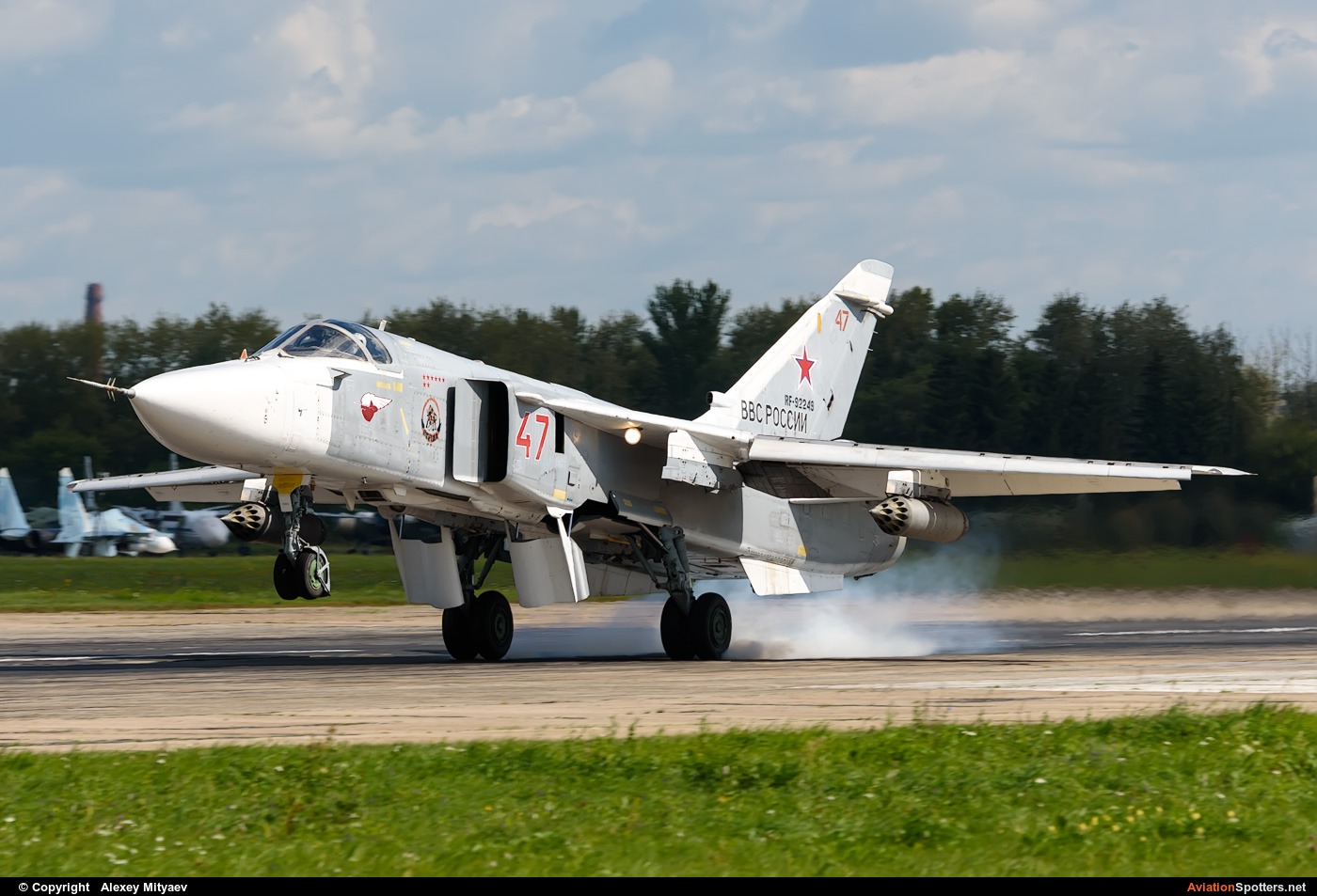 Russia - Air Force  -  Su-24M  (RF-92249) By Alexey Mityaev (Alexey Mityaev)